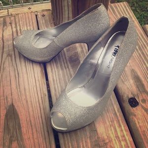 Glitter heels